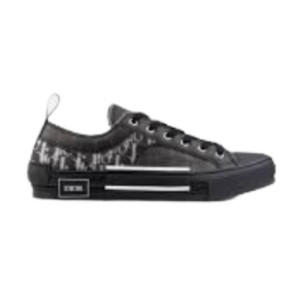 Dior B23 Low Top Black White Oblique Canvas | Miami LinkUP